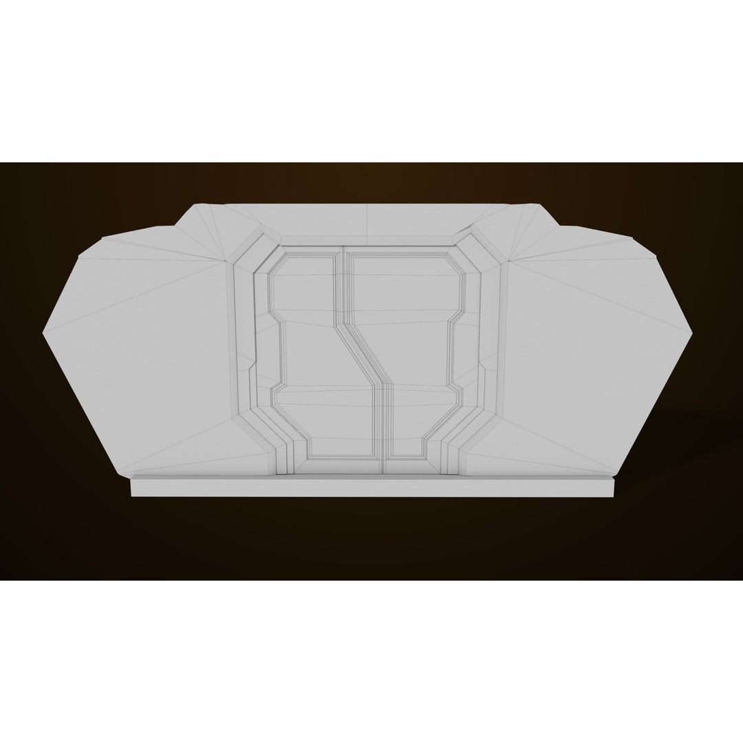 Sci-Fi Door 3D Model – Low Poly Game Asset, PBR Textures Included - View 28