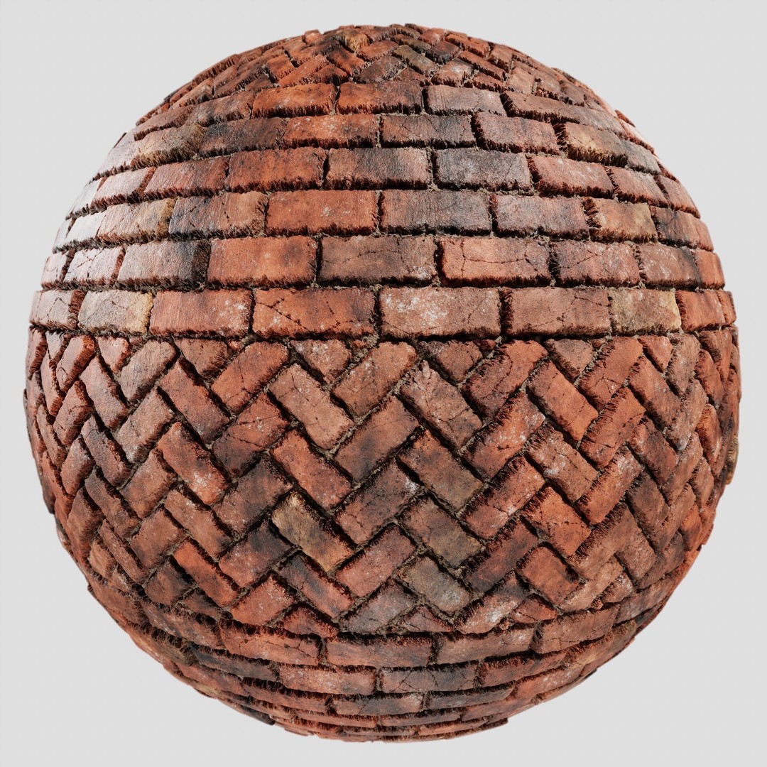 Brick Wall Texture Collection 3D Model – 8K PBR Textures for Archviz - View 11