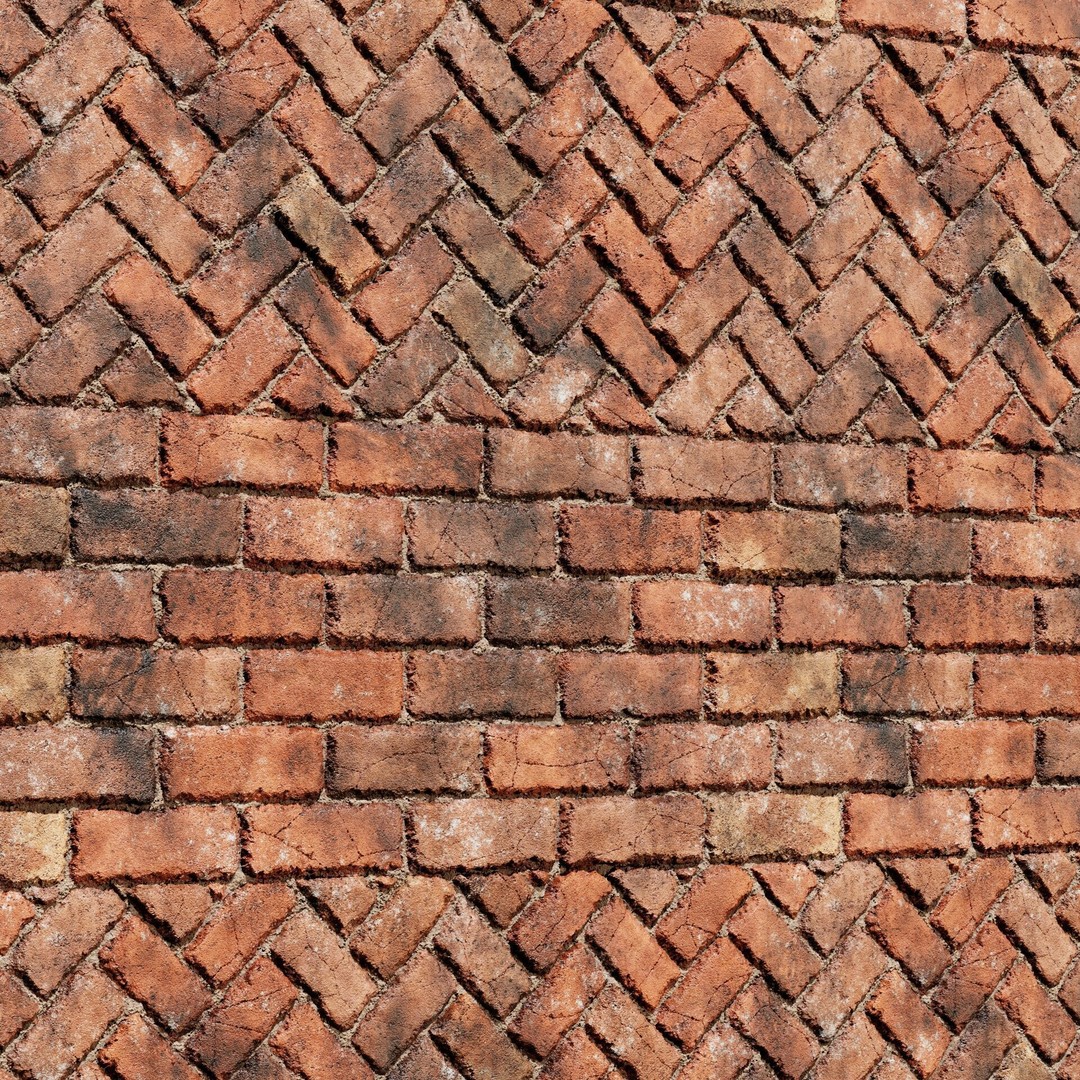 Brick Wall Texture Collection 3D Model – 8K PBR Textures for Archviz - View 12