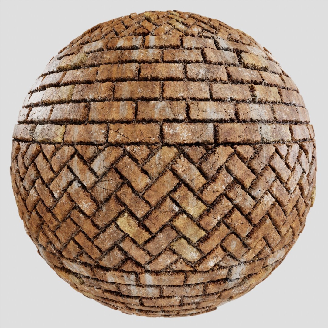 Brick Wall Texture Collection 3D Model – 8K PBR Textures for Archviz - View 13