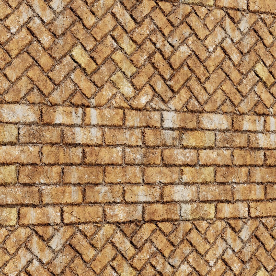Brick Wall Texture Collection 3D Model – 8K PBR Textures for Archviz - View 14
