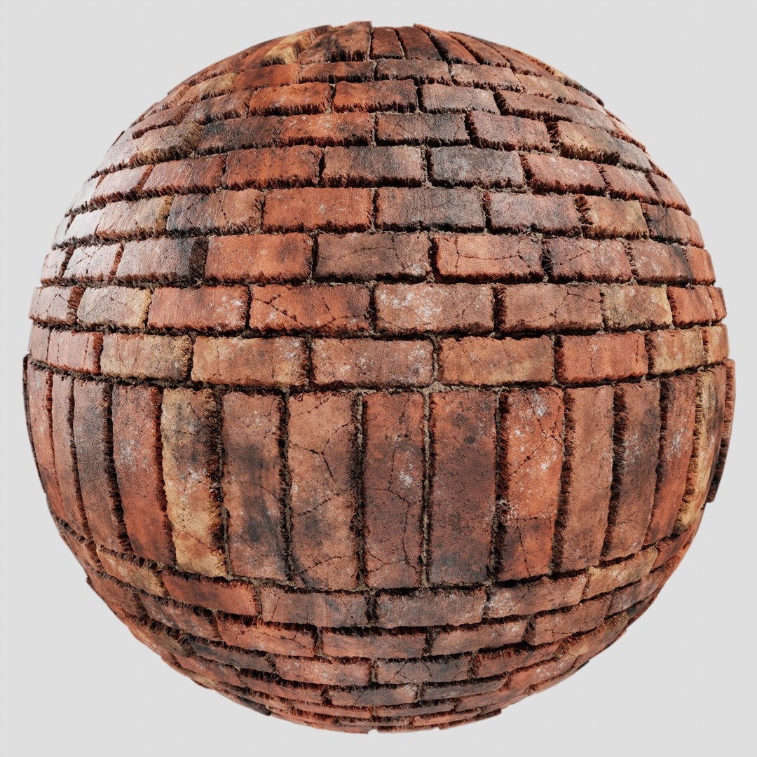 Brick Wall Texture Collection 3D Model – 8K PBR Textures for Archviz - View 17