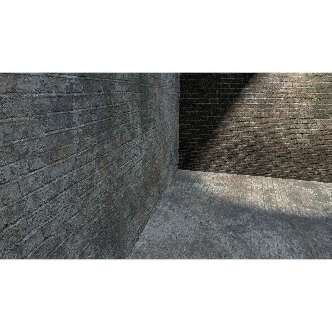 Brick Texture Pack 3D Model – PBR Seamless Textures for Architecture - View 12