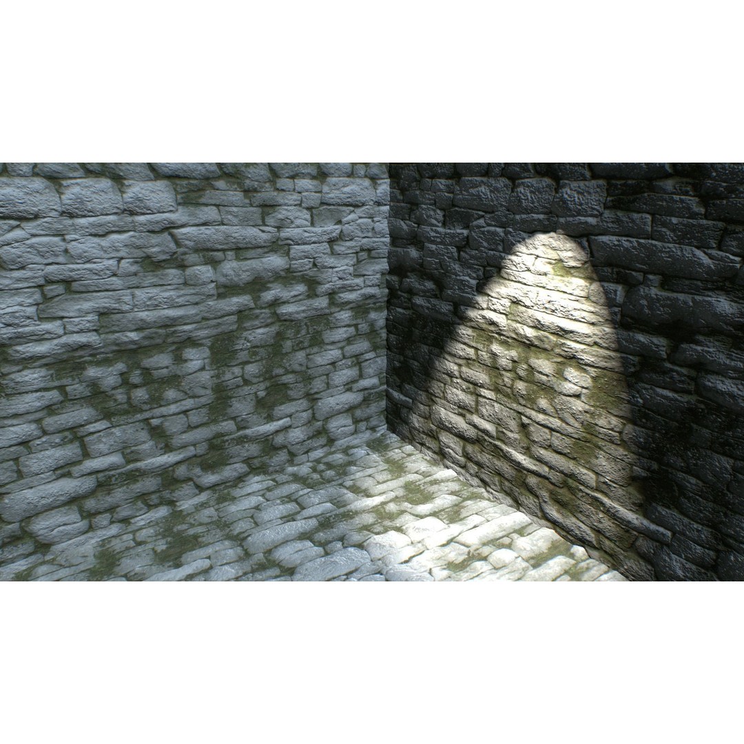 Brick Texture Pack 3D Model – PBR Seamless Textures for Architecture - View 3