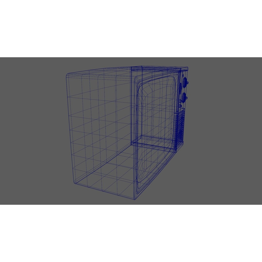Cartoon Television 3D Model – Stylized Low Poly PBR Asset, FBX - View 19