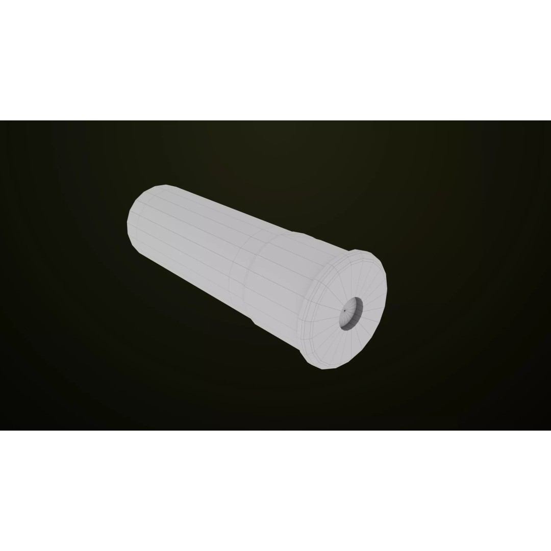 Double Barrel Shotgun 3D Model – Low Poly Game Asset, PBR Textures - View 44