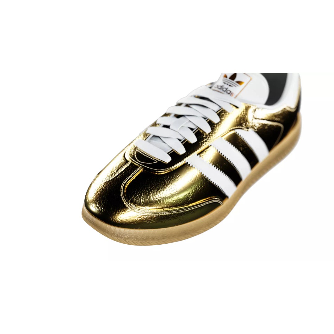 Adidas Samba Sneakers 3D Model – Low Poly Game Asset, FBX, PBR - View 22