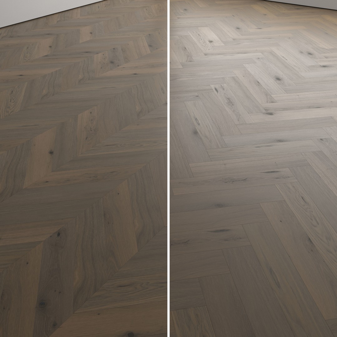 Wood Floor 3D Model – PBR Textures, Various Styles, FBX & OBJ - View 6