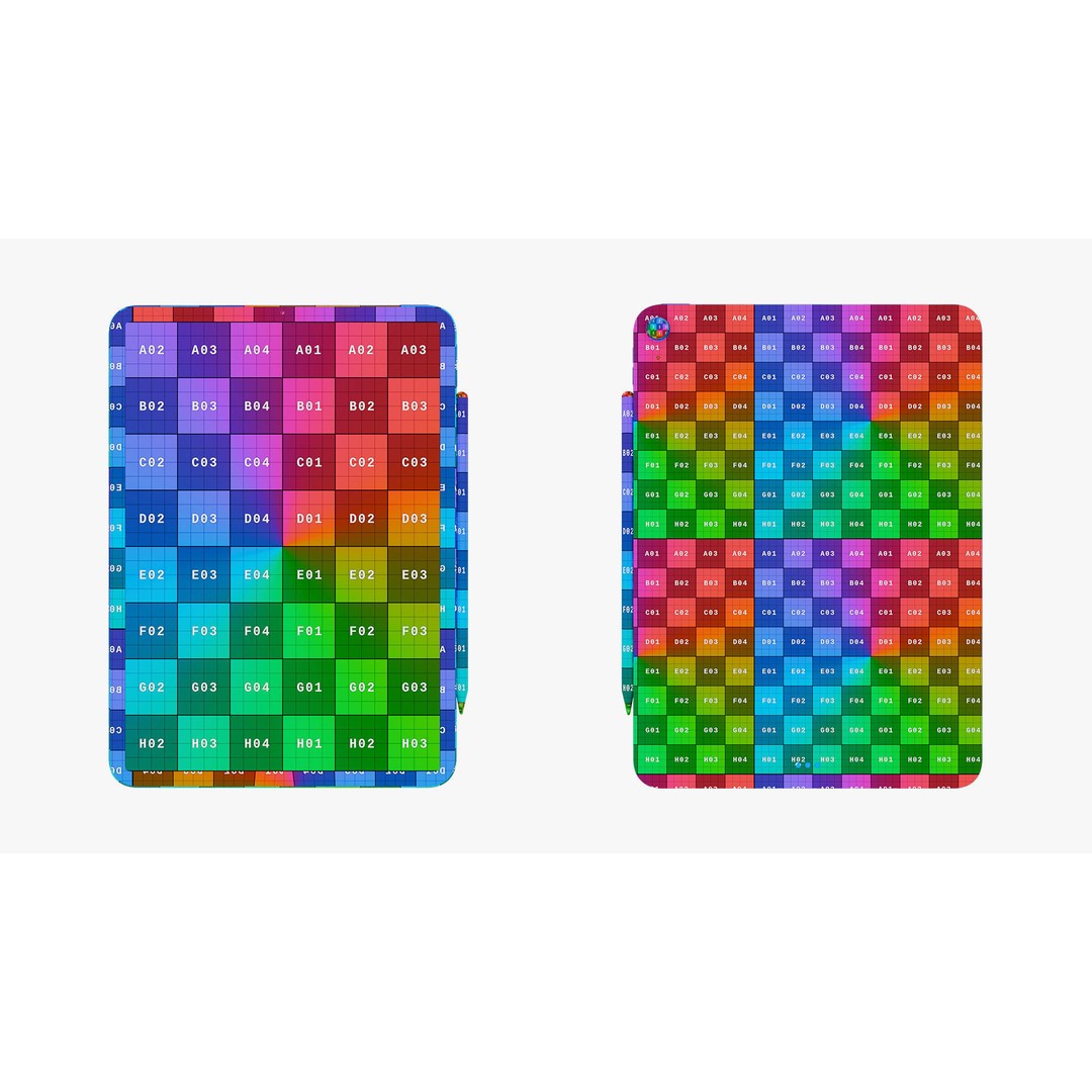 Apple iPad Air 2022 3D Model – Detailed Collection with Pencil & Keyboard