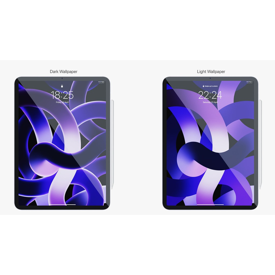 Apple iPad Air 2022 3D Model – Detailed Collection with Pencil & Keyboard - View 26