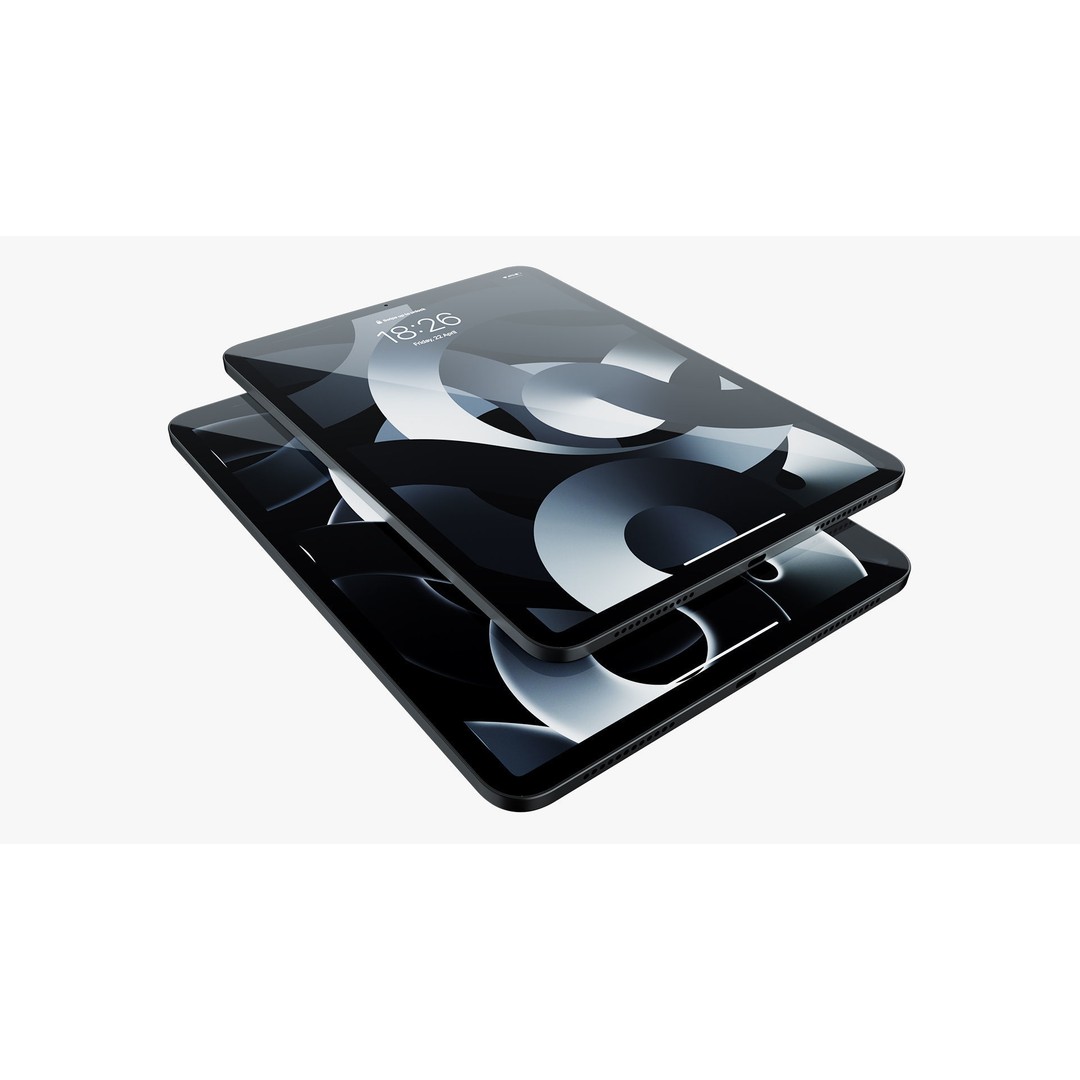 Apple iPad Air 2022 3D Model – Detailed Collection with Pencil & Keyboard - View 39