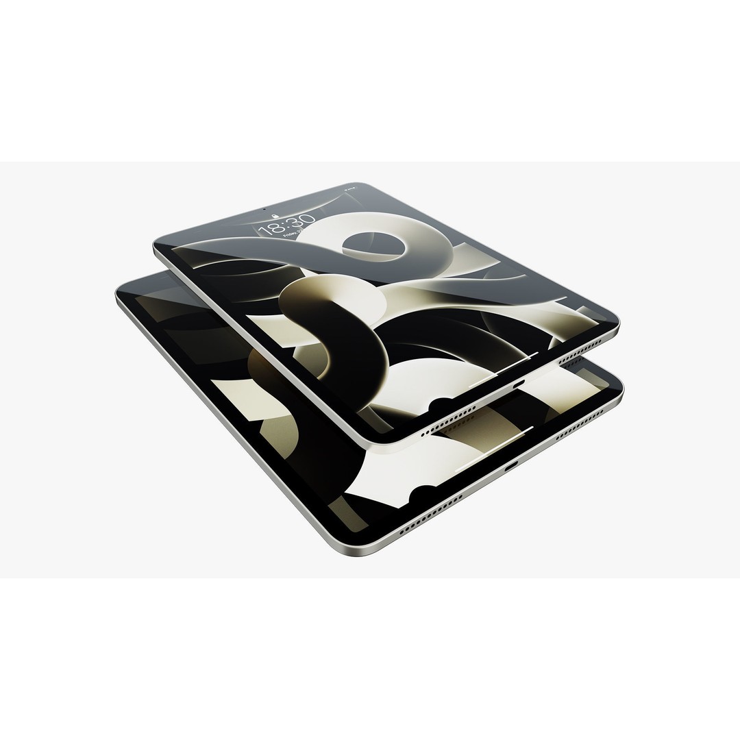 Apple iPad Air 2022 3D Model – Detailed Collection with Pencil & Keyboard - View 48