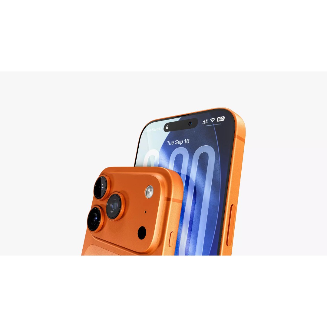 Apple iPhone 17 Pro Cosmic Orange 3D Model – High Poly PBR Asset, FBX & OBJ - View 11