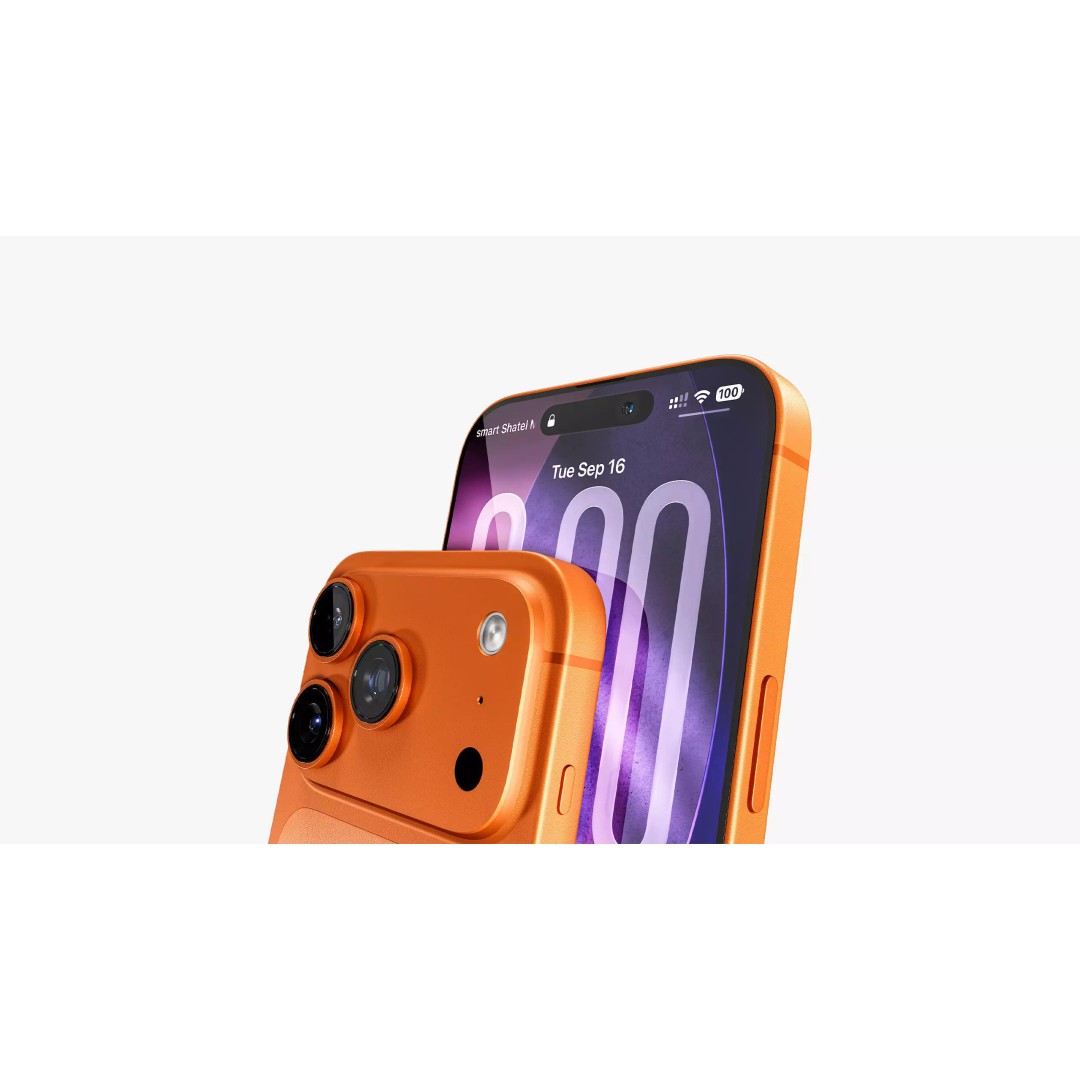 Apple iPhone 17 Pro Cosmic Orange 3D Model – High Poly PBR Asset, FBX & OBJ - View 15