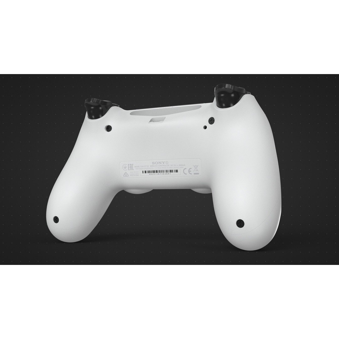 Dualshock 4 Wireless Controller 3D Model – High Poly PBR Asset, FBX, OBJ - View 4