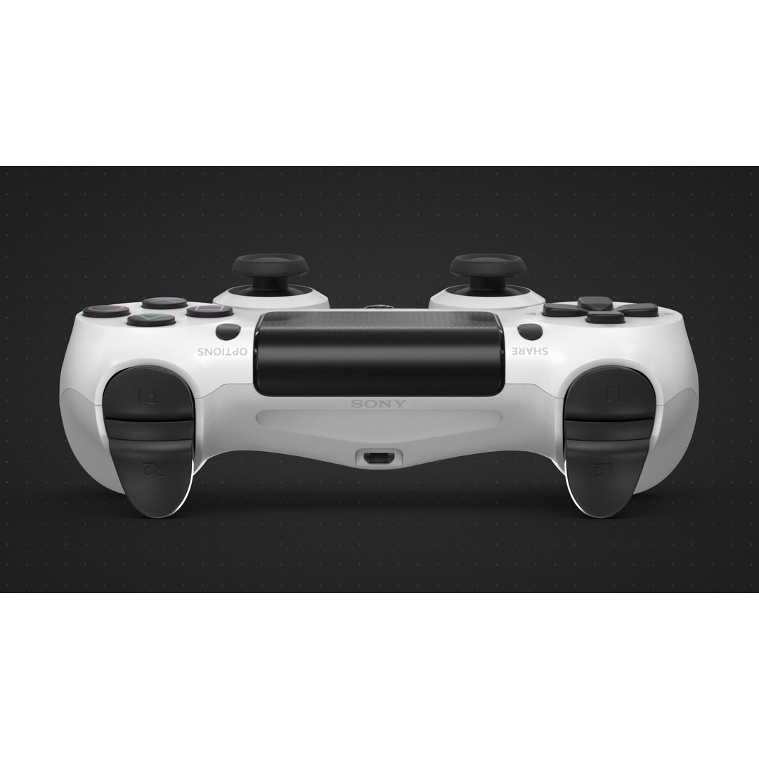 Dualshock 4 Wireless Controller 3D Model – High Poly PBR Asset, FBX, OBJ - View 5