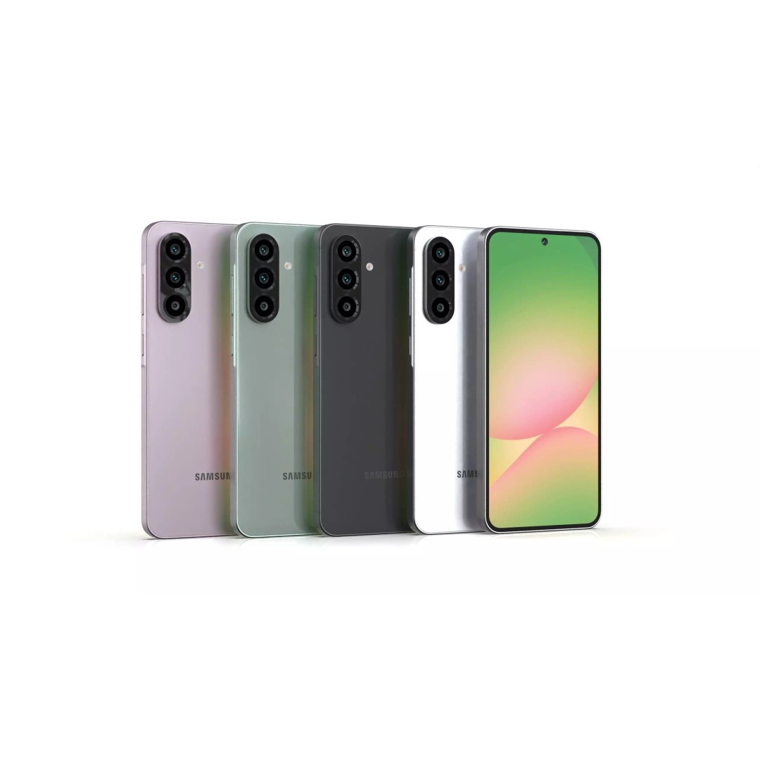 Samsung Galaxy A56 5G 3D Model – Low Poly Game Asset, FBX, OBJ - View 2