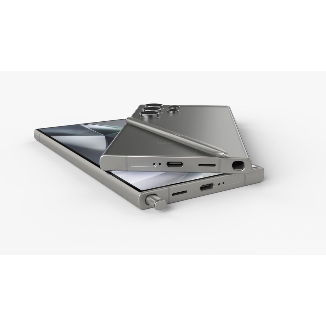 Samsung Galaxy S24 3D Model – Full Collection, PBR Textures, FBX & OBJ - View 7