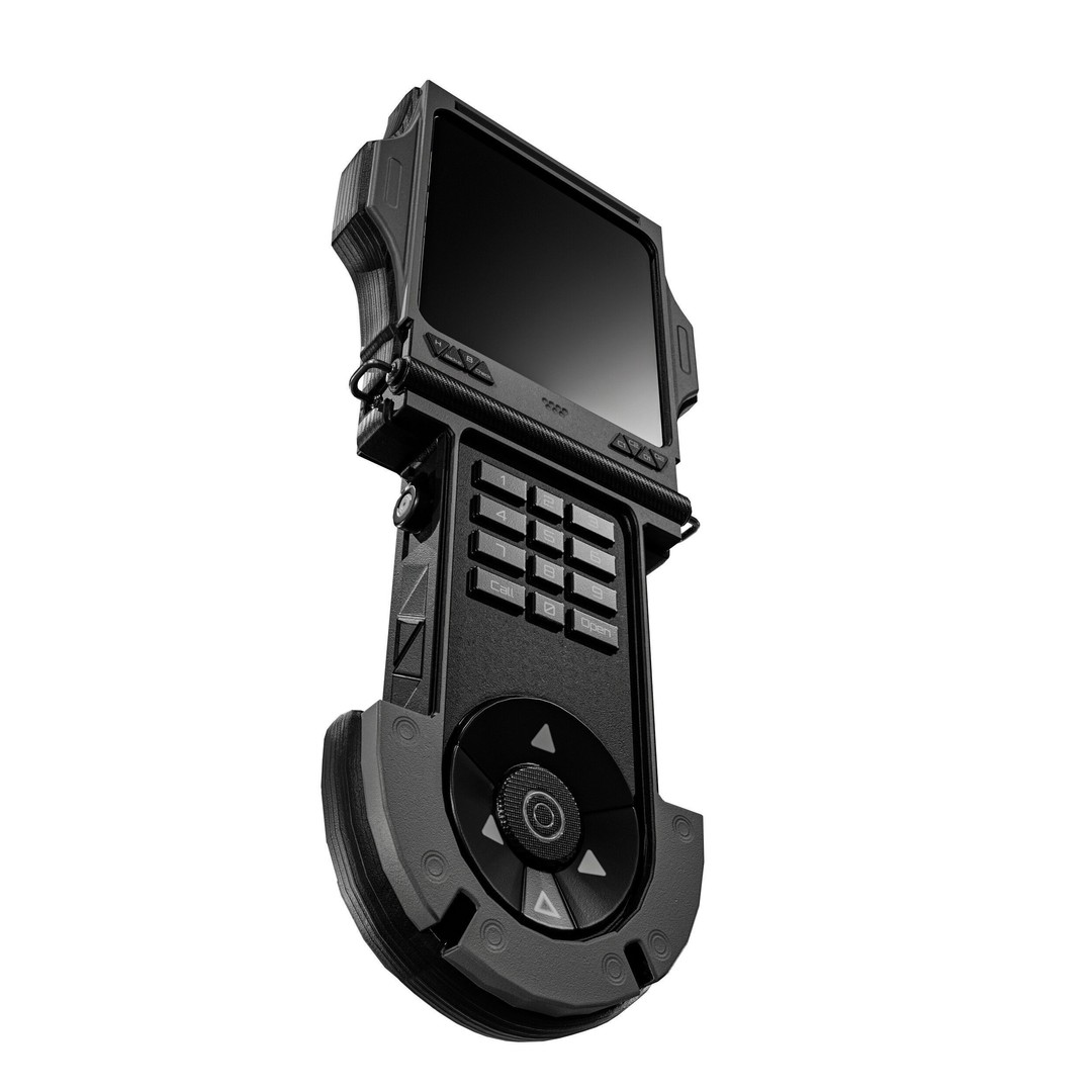 Sci-fi GPS Navigator 3D Model – Low Poly PBR Game Asset, FBX - View 5