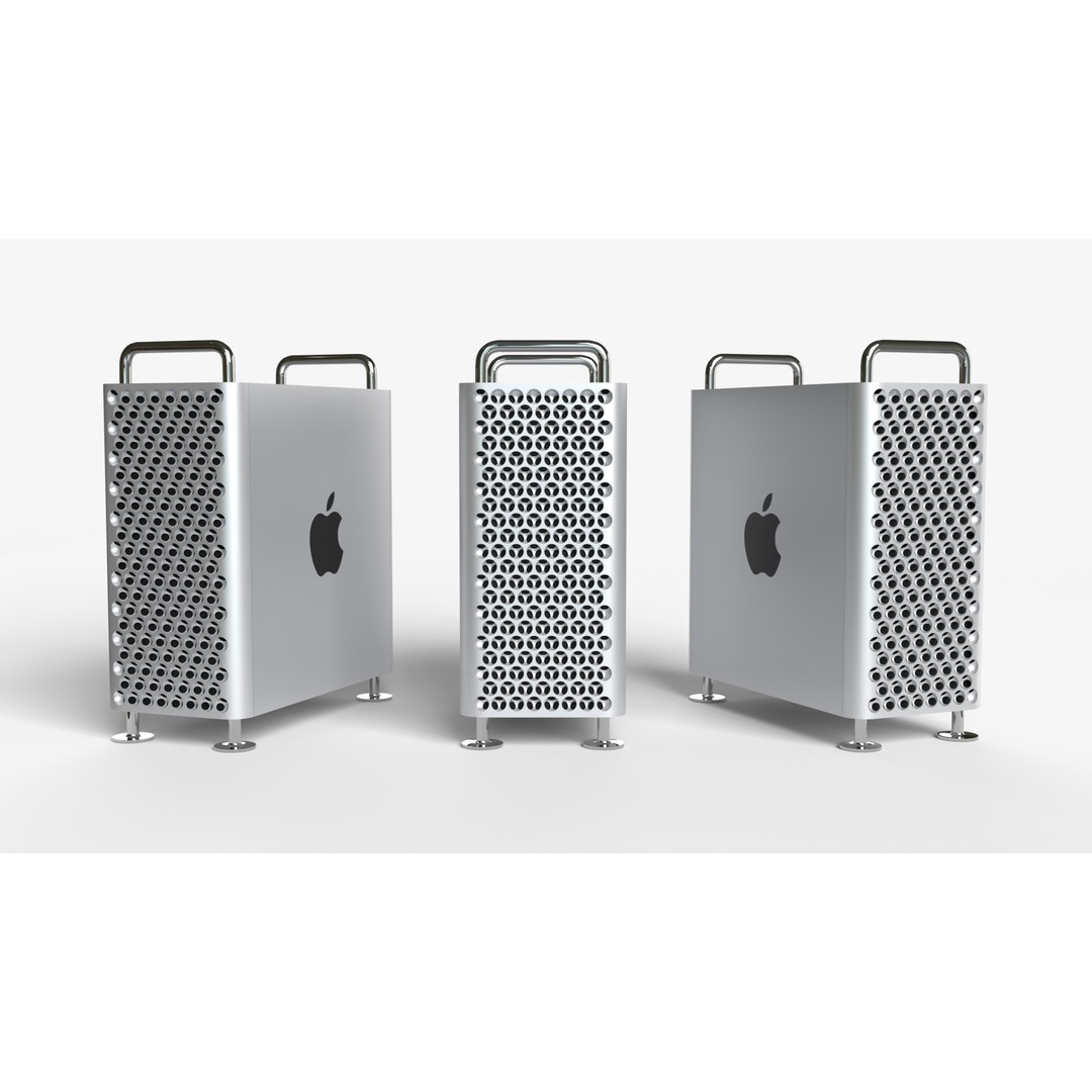 Apple Pro Display XDR 3D Model – High-Quality PBR Textures, FBX, OBJ - View 12