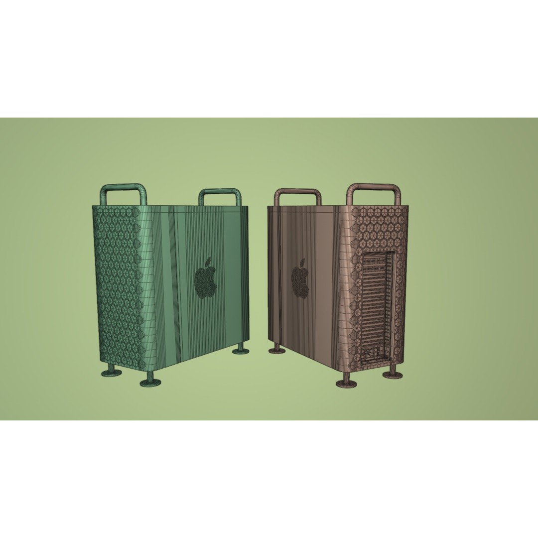 Apple Pro Display XDR 3D Model – High-Quality PBR Textures, FBX, OBJ - View 24