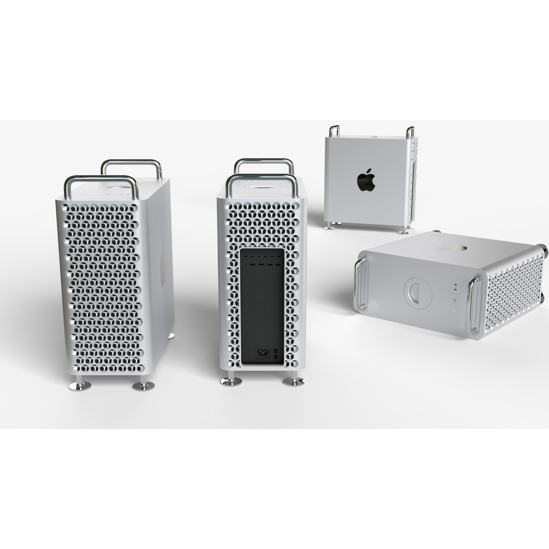 Apple Pro Display XDR 3D Model – High-Quality PBR Textures, FBX, OBJ - View 4