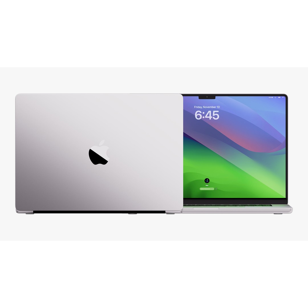 Apple MacBook Pro 16 ft 2023 3D Model – High Poly PBR Asset, FBX & OBJ - View 14