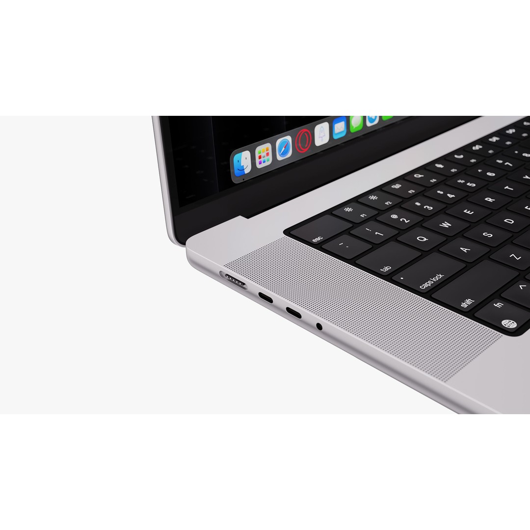 Apple MacBook Pro 16 ft 2023 3D Model – High Poly PBR Asset, FBX & OBJ - View 27