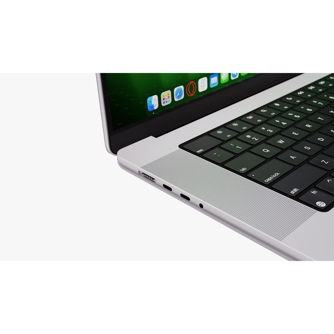 Apple MacBook Pro 16 ft 2023 3D Model – High Poly PBR Asset, FBX & OBJ - View 33