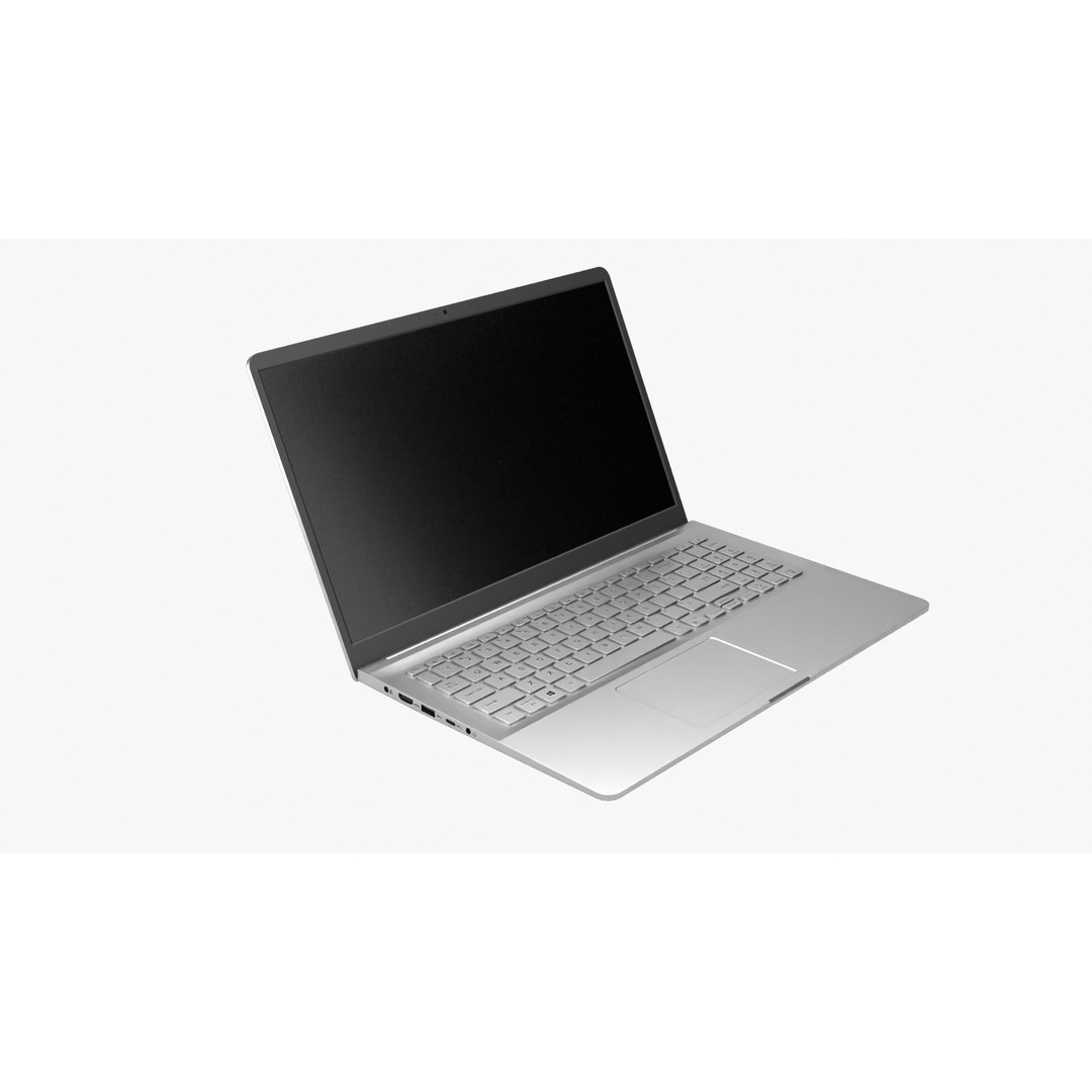 Notebook Laptop 3D Model – Low Poly PBR Asset, FBX & OBJ Formats - View 12