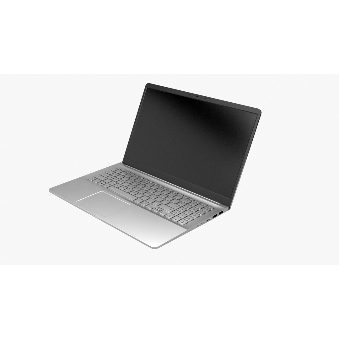 Notebook Laptop 3D Model – Low Poly PBR Asset, FBX & OBJ Formats - View 15