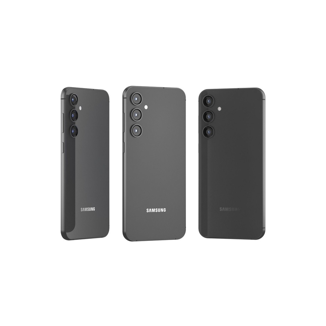 Samsung Galaxy S23 FE Graphite 3D Model – PBR Textured, FBX, OBJ - View 10