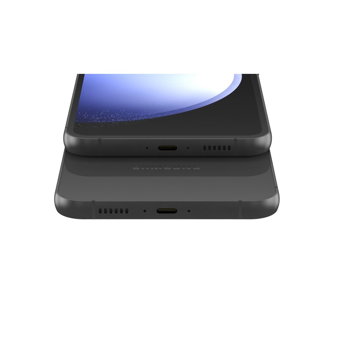 Samsung Galaxy S23 FE Graphite 3D Model – PBR Textured, FBX, OBJ - View 11