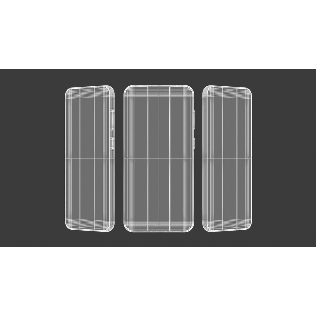 Samsung Galaxy S23 FE Graphite 3D Model – PBR Textured, FBX, OBJ - View 19