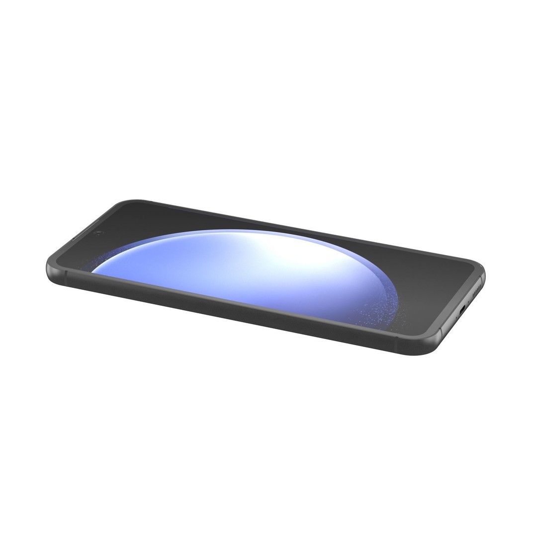 Samsung Galaxy S23 FE Graphite 3D Model – PBR Textured, FBX, OBJ - View 6