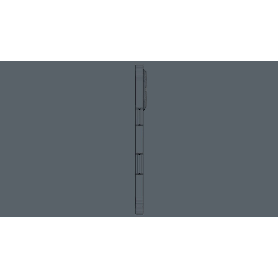 iPhone 15 Pro 3D Model – Realistic High Poly Asset, FBX, OBJ - View 16