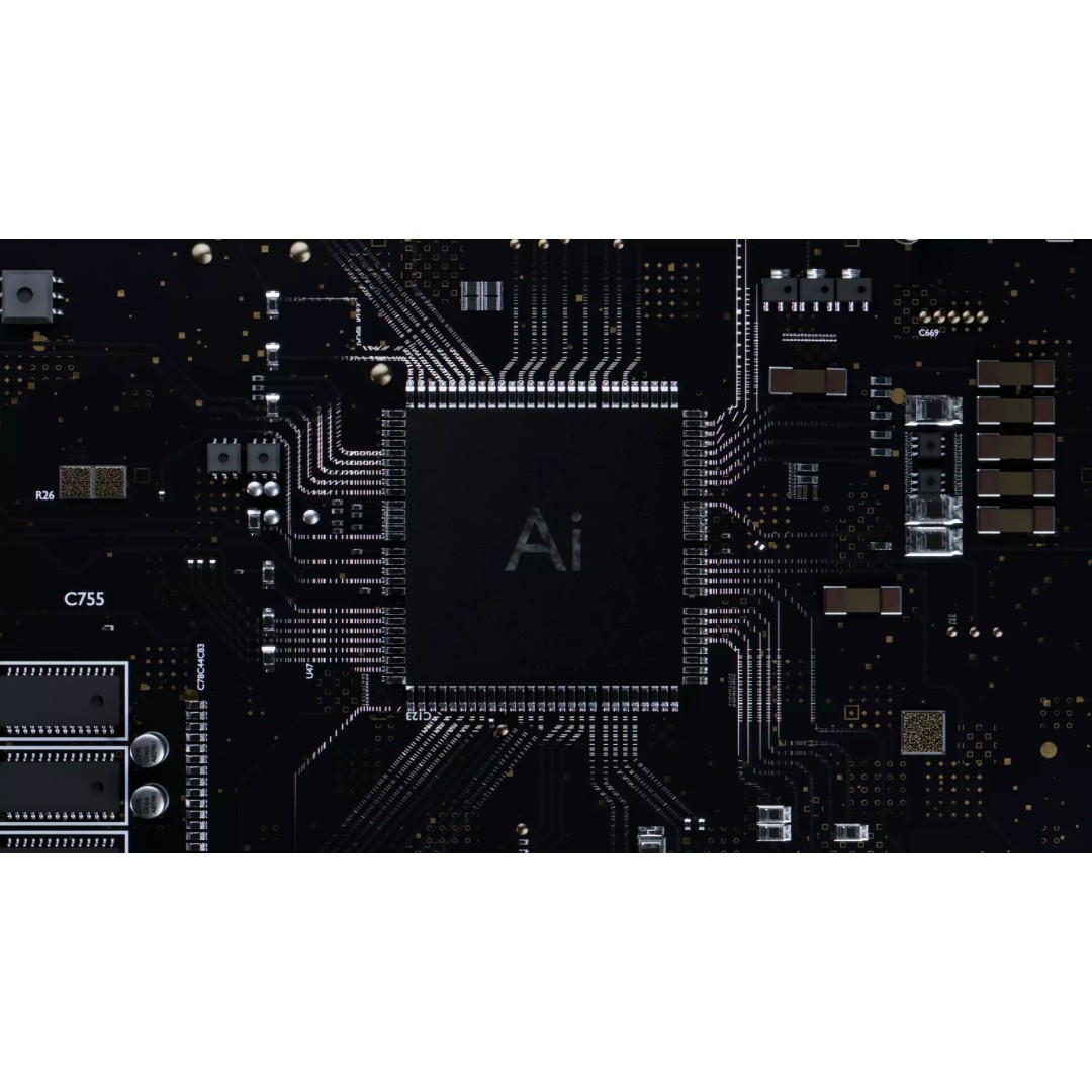 Circuit Board 3D Model – Low Poly Animated Asset, FBX, OBJ, Blender - View 9