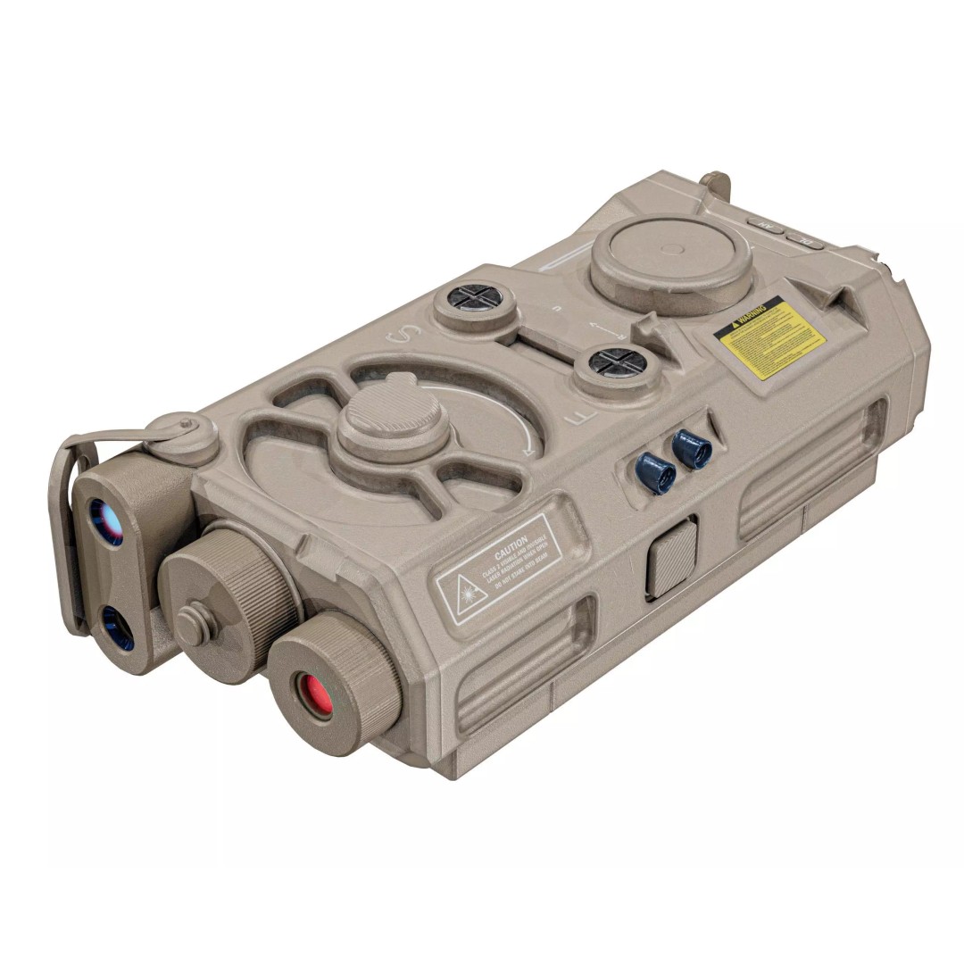 Laser Aiming Device 3D Model – Low Poly PBR Game Asset, FBX - View 12