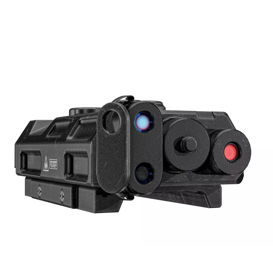 Laser Aiming Device 3D Model – Low Poly PBR Game Asset, FBX - View 23