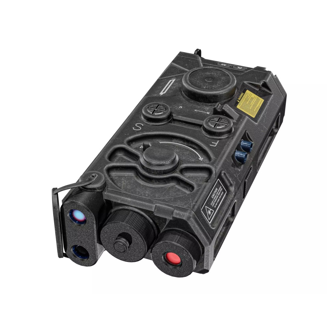 Laser Aiming Device 3D Model – Low Poly PBR Game Asset, FBX - View 28