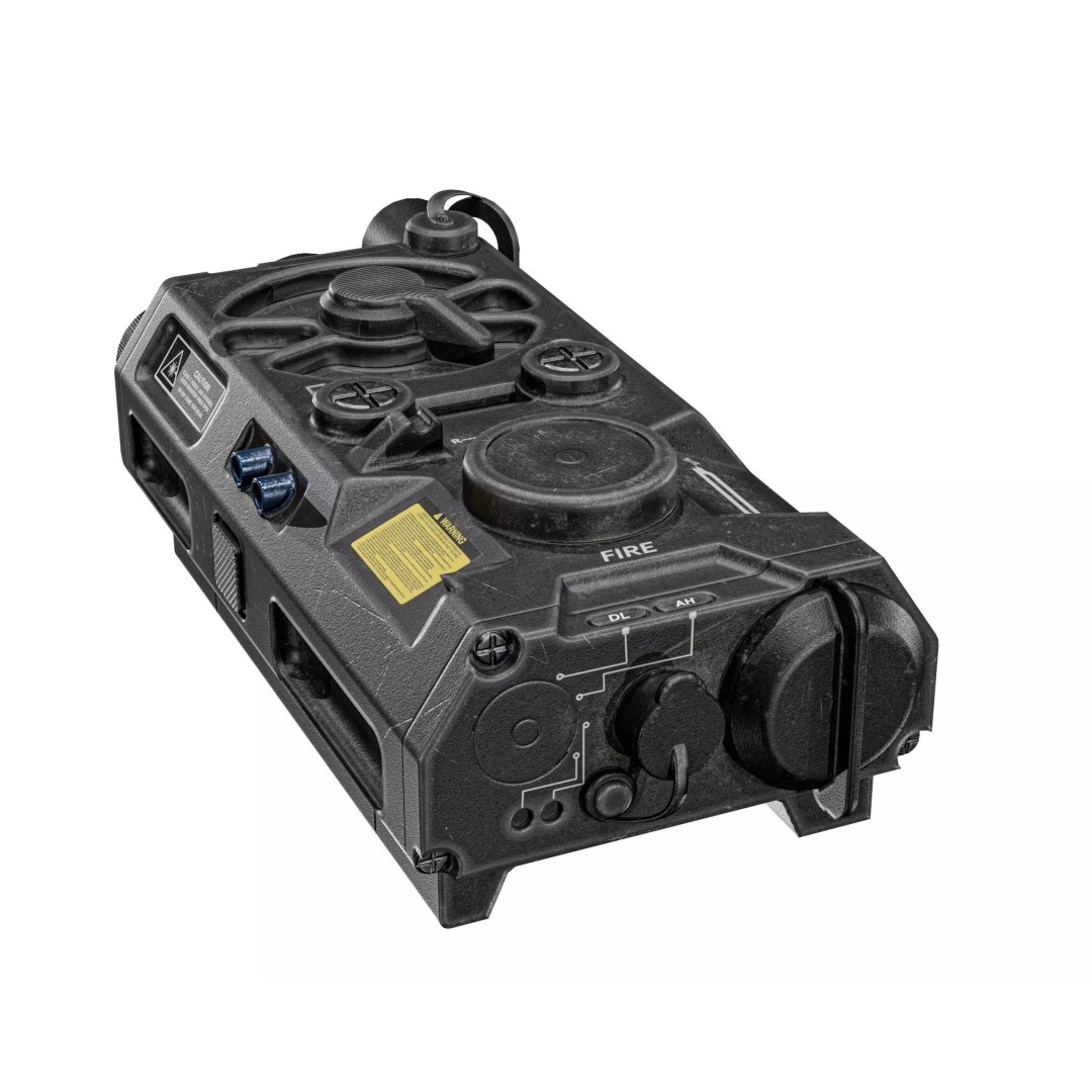 Laser Aiming Device 3D Model – Low Poly PBR Game Asset, FBX - View 29
