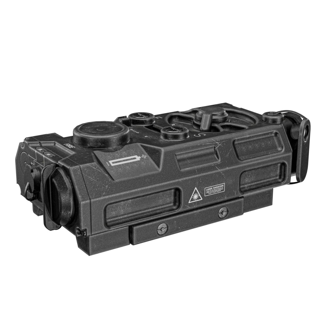 Laser Aiming Device 3D Model – Low Poly PBR Game Asset, FBX - View 30