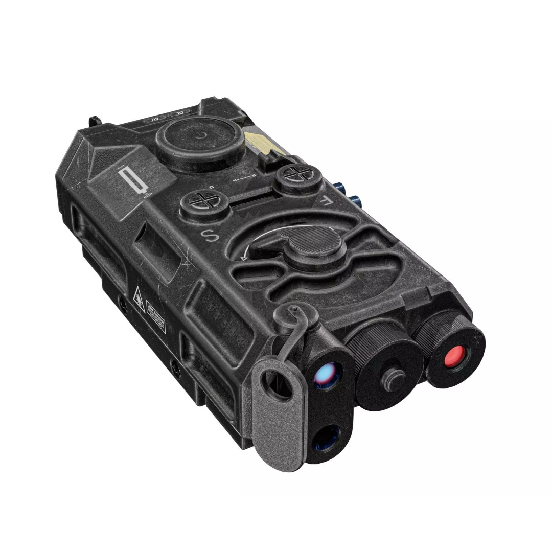 Laser Aiming Device 3D Model – Low Poly PBR Game Asset, FBX - View 31