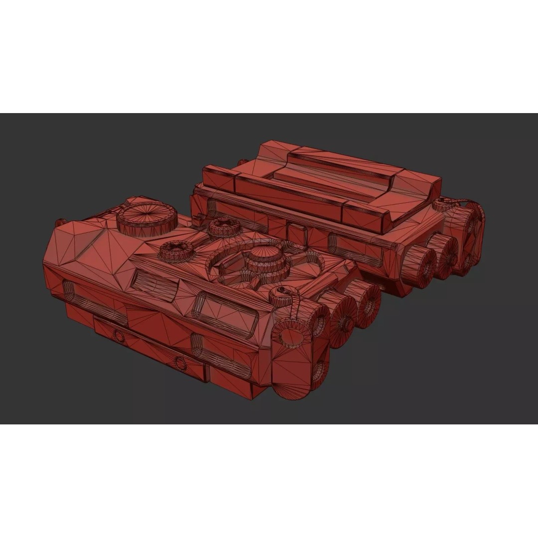 Laser Aiming Device 3D Model – Low Poly PBR Game Asset, FBX - View 44