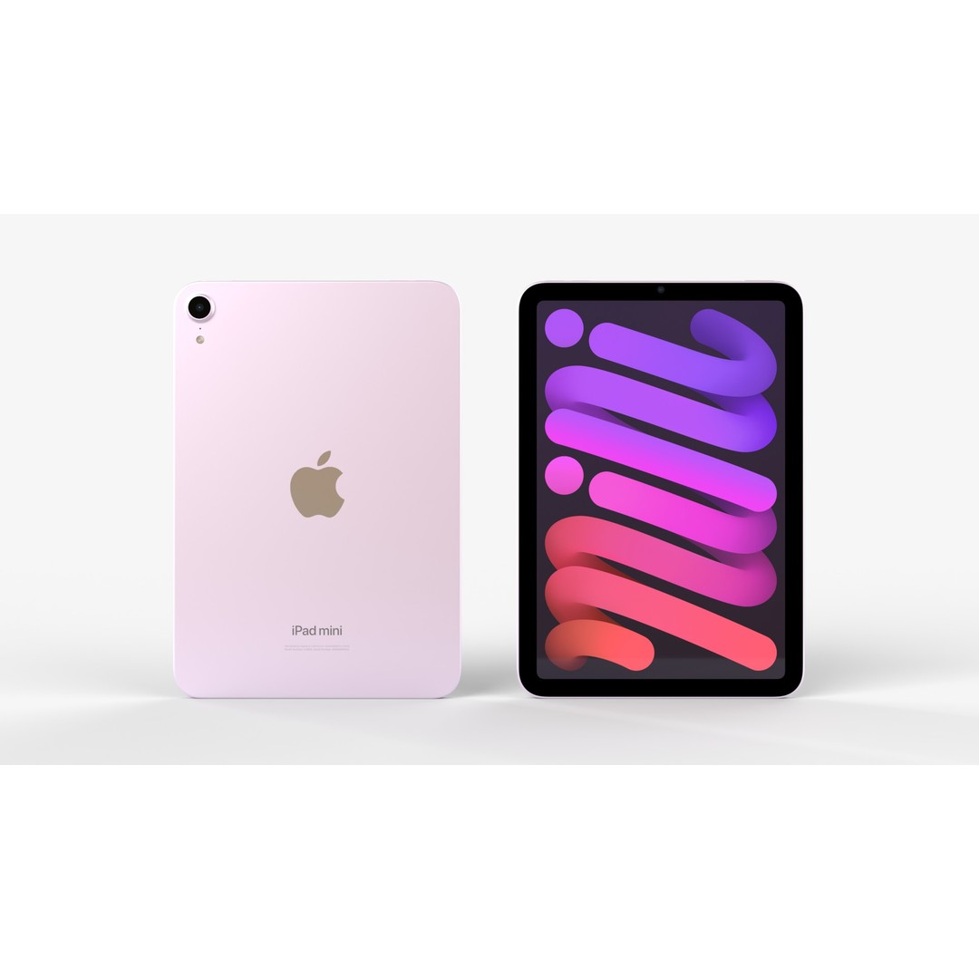 Apple iPad Mini 2024 3D Model – PBR Textures, FBX, OBJ, Blender - View 3
