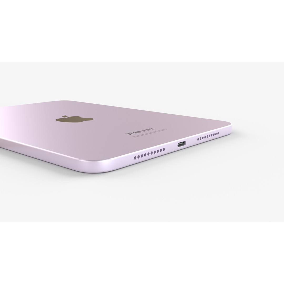Apple iPad Mini 2024 3D Model – PBR Textures, FBX, OBJ, Blender - View 7