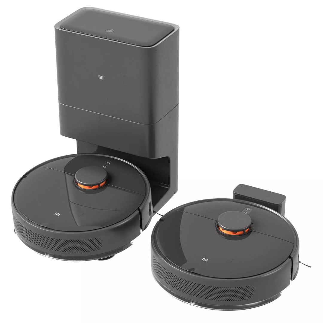 Mi Robot Vacuum-Mop 2 Ultra 3D Model – High Poly PBR Asset, FBX, OBJ - View 2