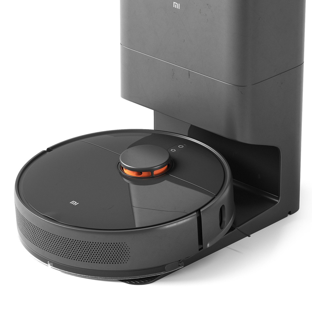 Mi Robot Vacuum-Mop 2 Ultra 3D Model – High Poly PBR Asset, FBX, OBJ - View 5