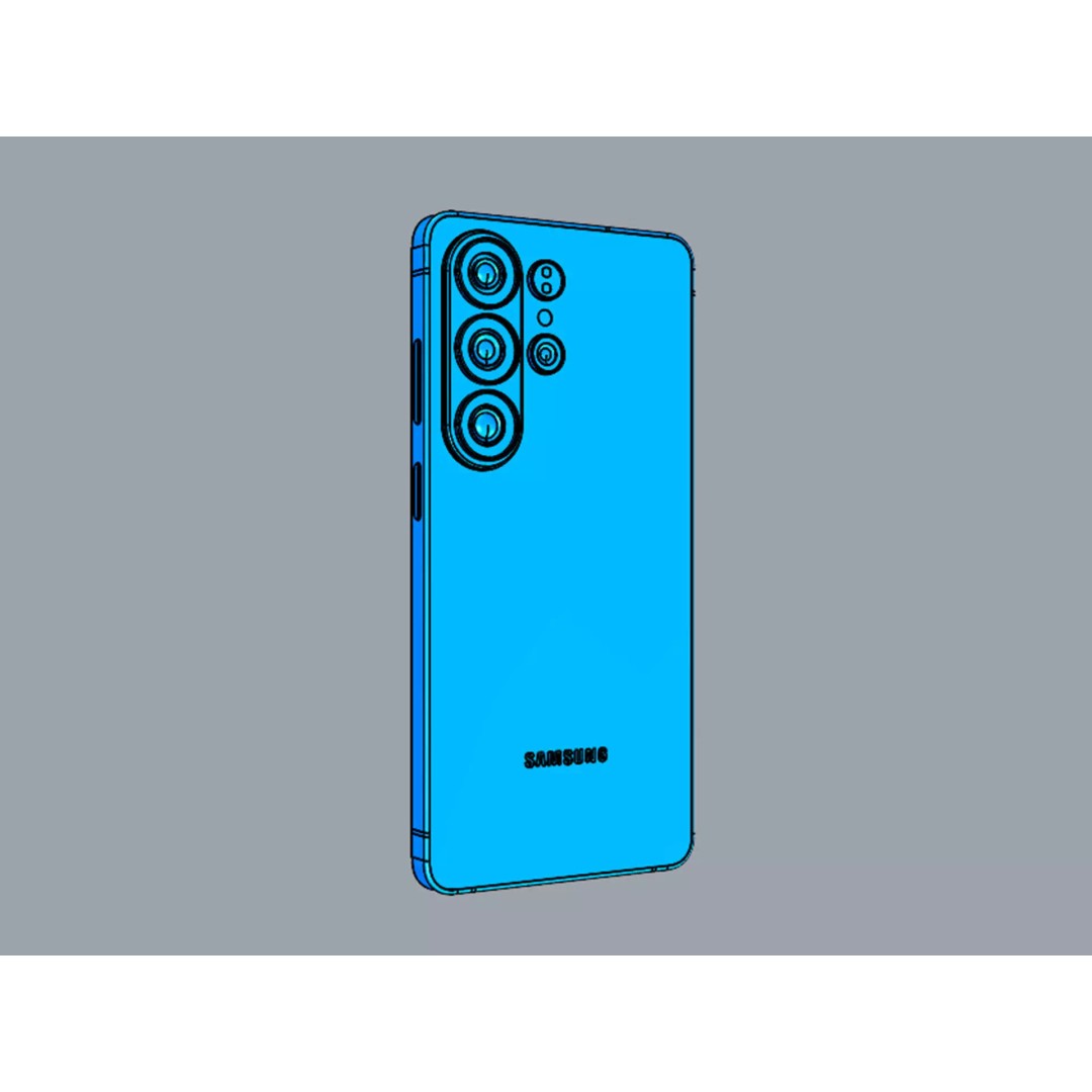 SAMSUNG Galaxy S26 Ultra 3D Model – Real-World Scale, FBX, OBJ - View 37