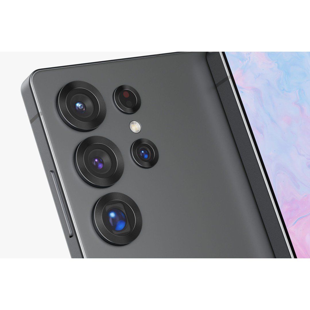Samsung Galaxy S25 Ultra 3D Model – Realistic Game-Ready Asset, OBJ, FBX, Blender - View 10